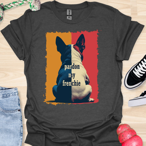 Pardon my frenchie - V8 - Duo Color Two T-Shirt
